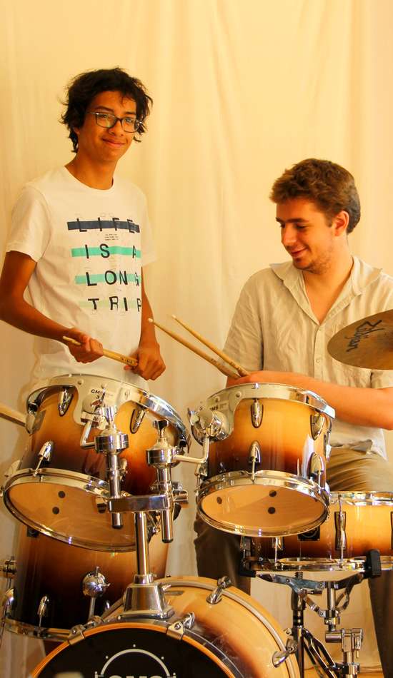 Stage de batterie au club vacances aux 300 stages de Faistesvacances à Valmorel Stage de batterie au club vacances aux 300 stages de Faistesvacances à Valmorel