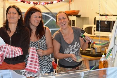 cocooking au Village des stages, tout compris, rires et sourires en plus