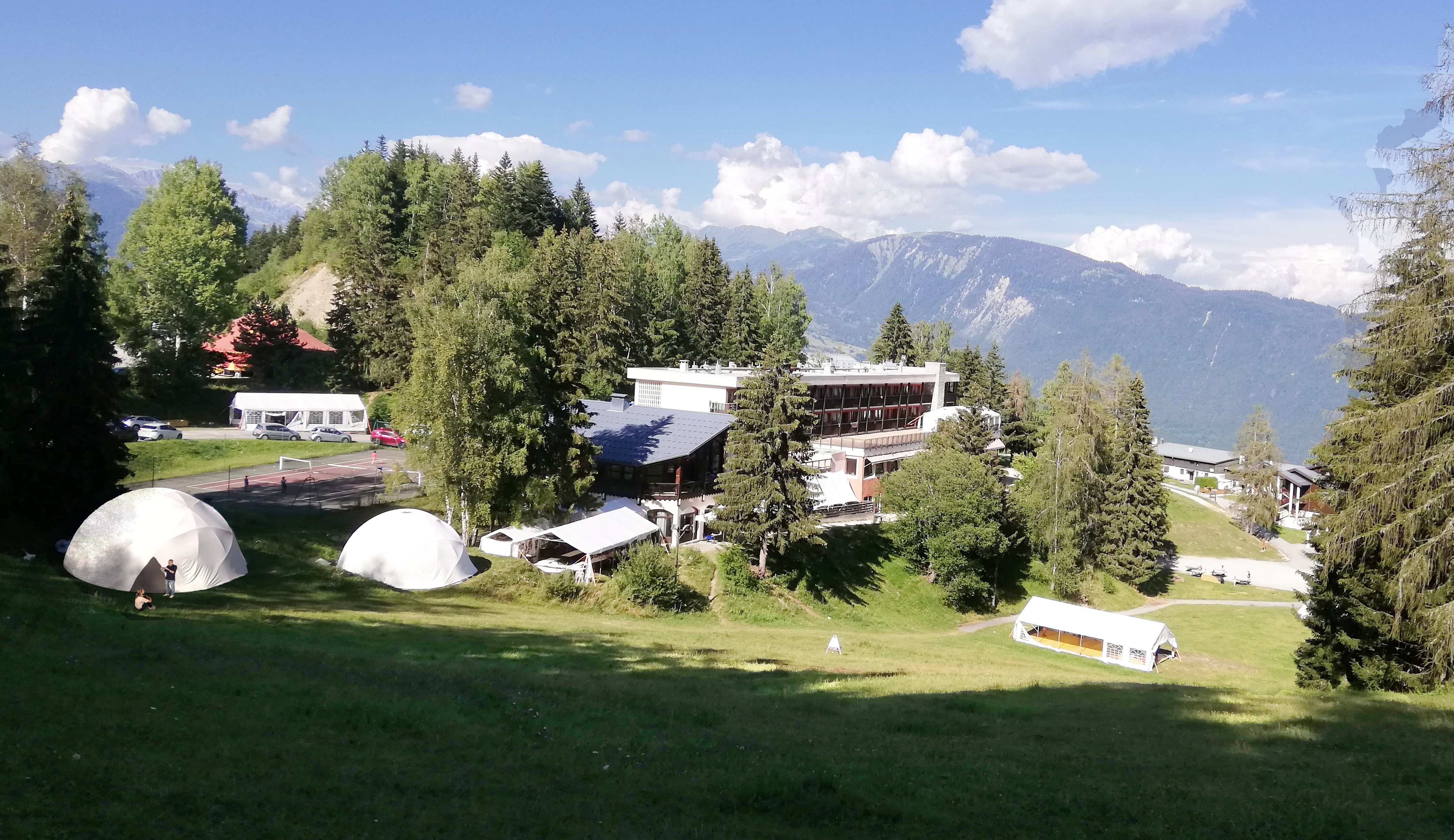 Plan doucy Station, le Wigwam à faistesvacances le village vacances aux 300 stages