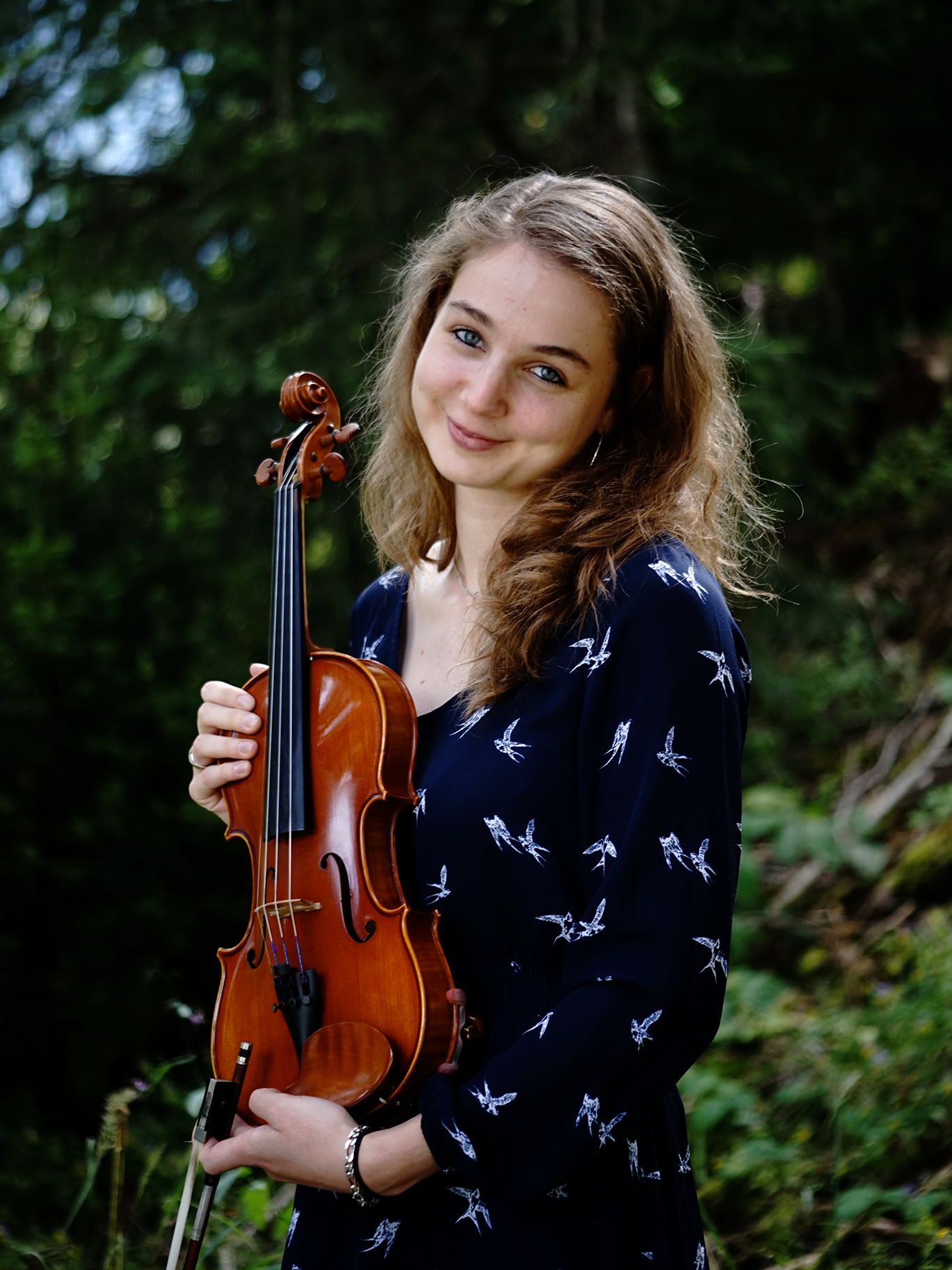 violoniste avec son violon