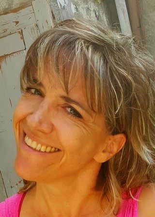 Christine Bouvard, Vacances en famille, Peinture-aquarelle-collage