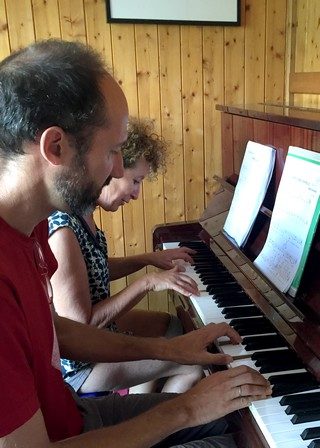Cours Piano jazz ~ G.O., Vacances en famille, Cours piano