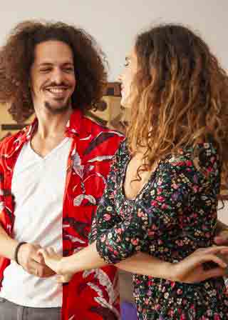 Cours de Salsa, Vacances en famille, Danse de salon en couple