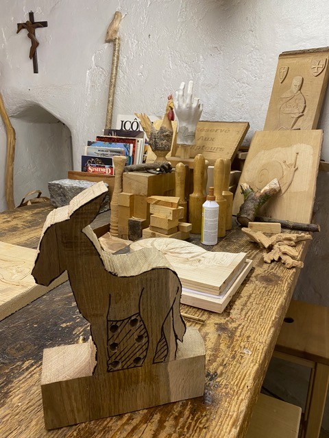 Stage de sculpture sur bois, Vacances en famille, Sculpture-artisanat